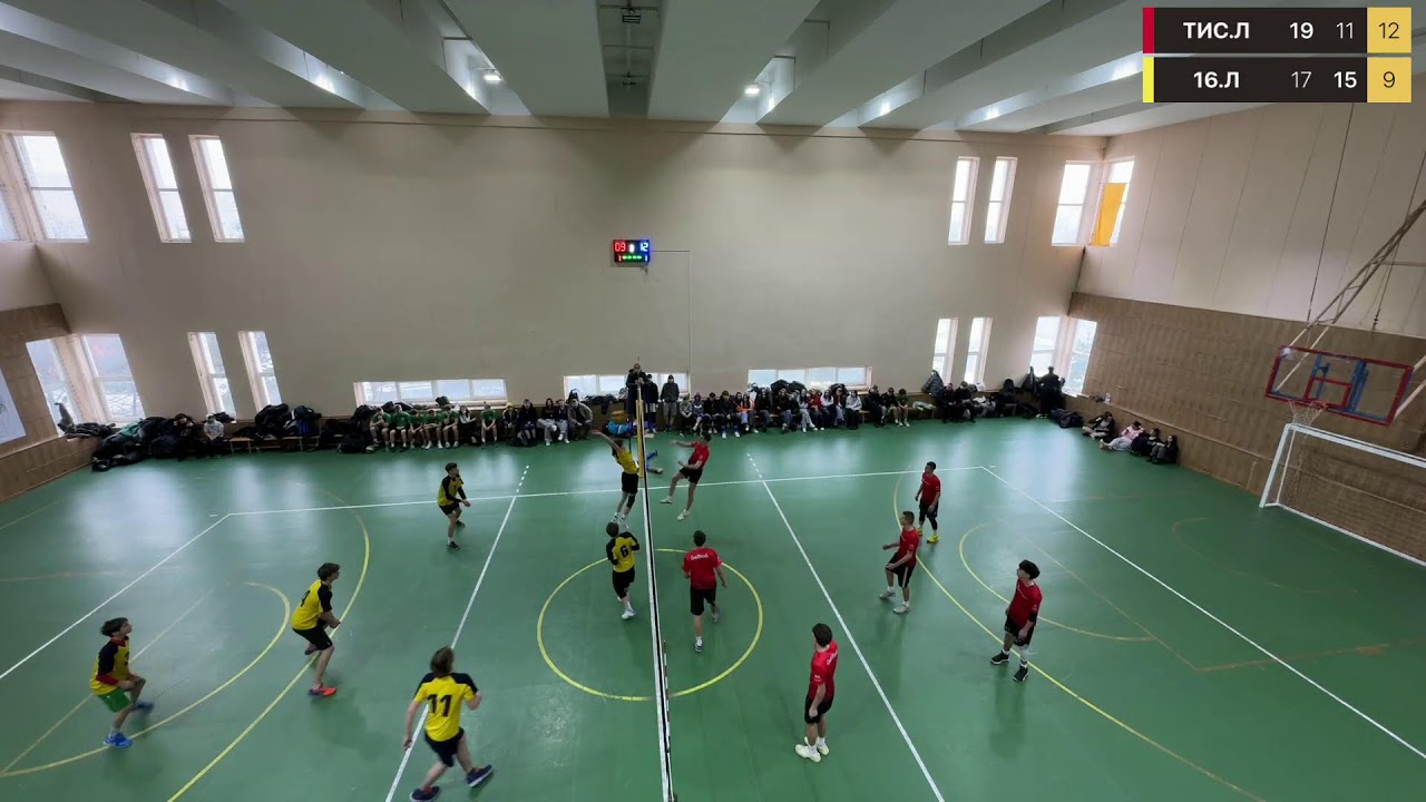 пліч-о-пліч з волейболу (хлопці) Фінальна частина 
ТИС.Л VS 21.Л