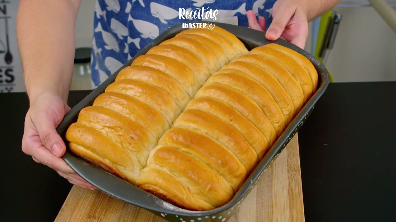 Pão de Leite Caseiro | Muito Macio, Fofinho e Fácil