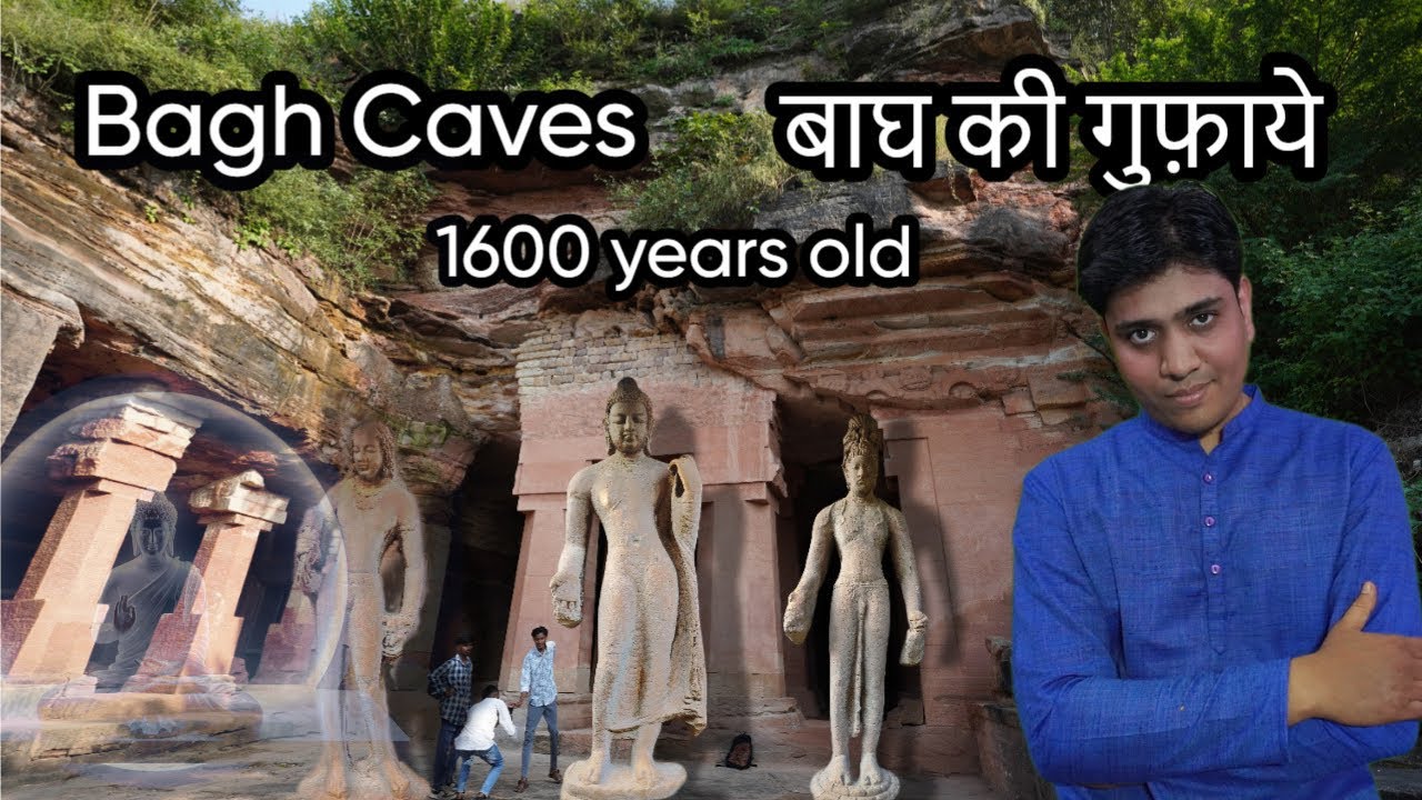 Bagh Caves Dhar Madhya Pradesh | Ancient Buddhist Rock-Cut Marvels | Bagh Cave Painting Architecture