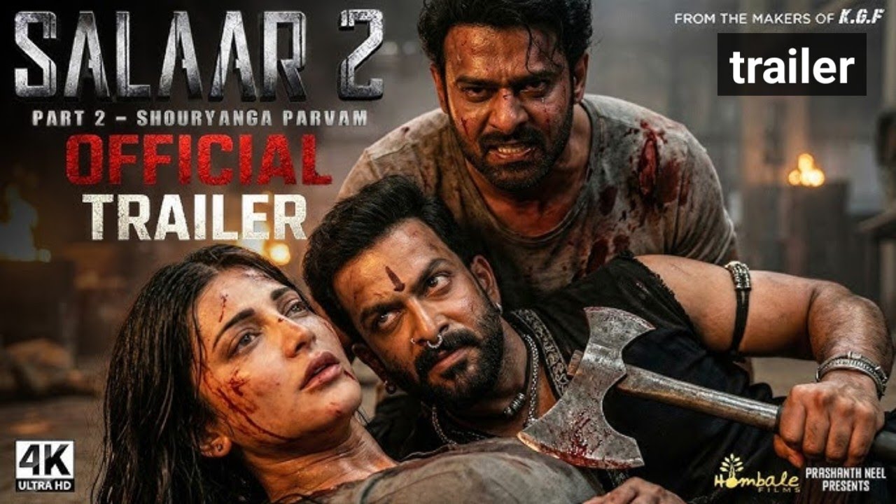 Salaar Part 2 Shouryanga Parvam Official |TrailerSalaar 2 Trailer 2026|Prabhas Salaar Part 2 Trailer