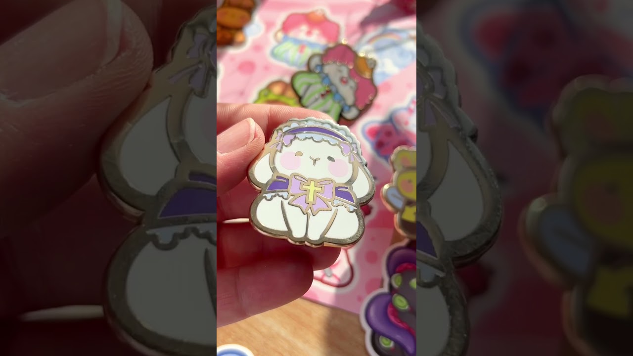 Gacha Bun Collection is coming soon 🥺🎀✨ #blindbag #kawaii #enamelpins #sticker