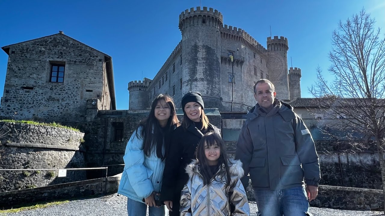 UM DIA NUM CASTELO DE VERDADE - VIAGEM ITÁLIA