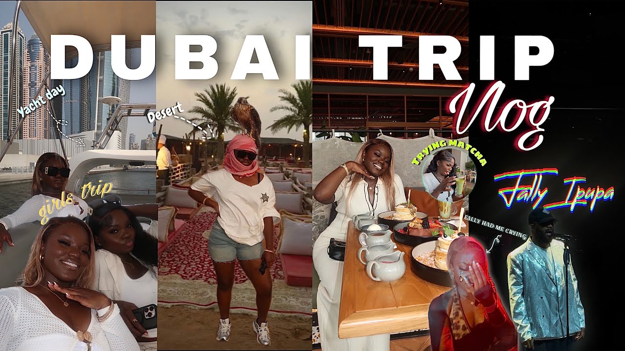 DUBAI VLOG | Girls Trip, Desert Safari, Luxury Everything 🇦🇪 | OMG Is That Fally?! 