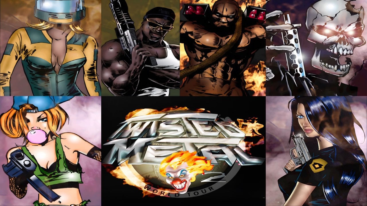TWISTED METAL 2 - FULL GAME Playthrough 🚓 - Bonus SECRET ROOM (No Commentary)
