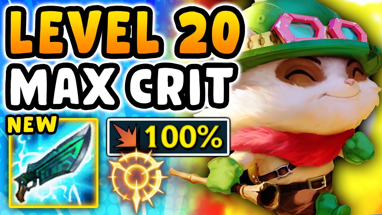 I made the enemies rage quit with my Level 20 Teemo (FULL CRIT TEEMO TOP)