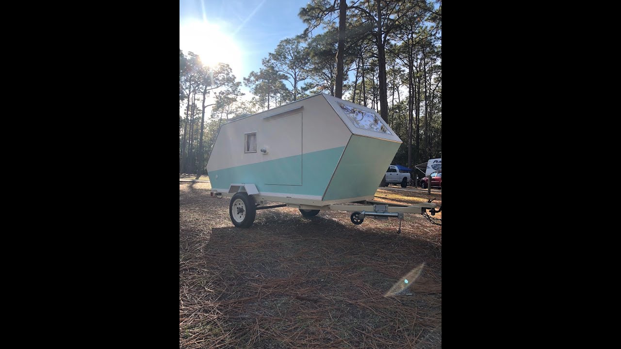 Teardrop Trailer Camper, Homemade Build, Tiny House?