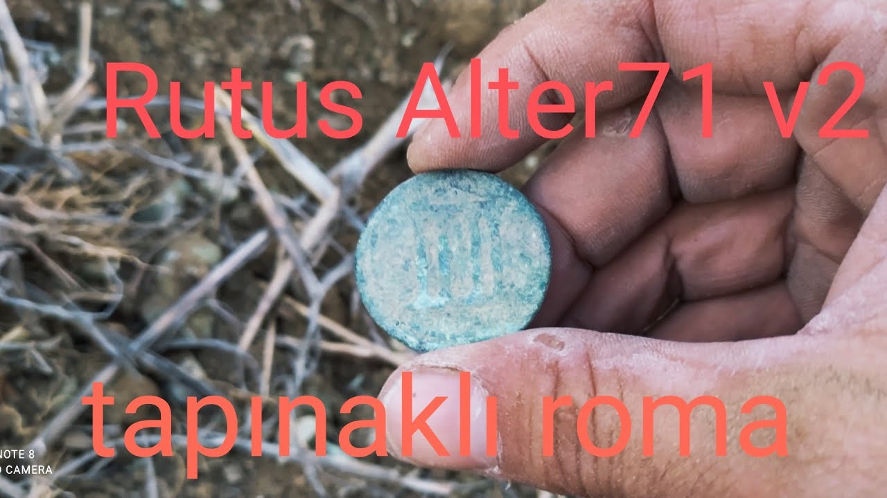 #rutus alter 71 yeni arazi ve #tektek tapınaklı #roma sonda.