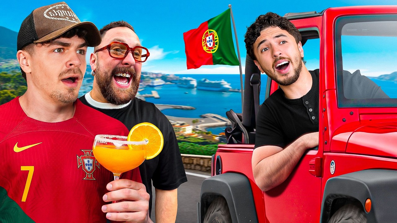 YouTubers Road Trip Across Madeira!