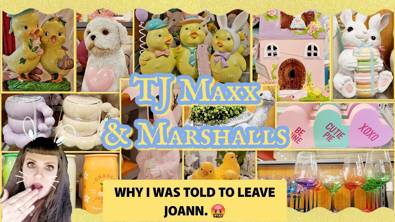 Trendy & Adorable! 🐰🩷 TJ Maxx & Marshalls 🩷🐰 Valentine's & Easter 2024 Shop With Me!