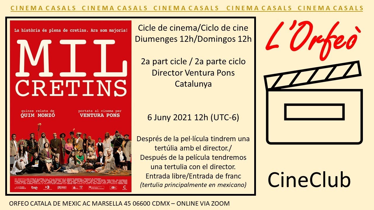 Mil Cretins, 2011. Director: Ventura Pons