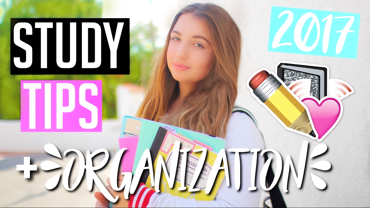 School Organization + Study Tips 2017!!! || Makeupgirl21