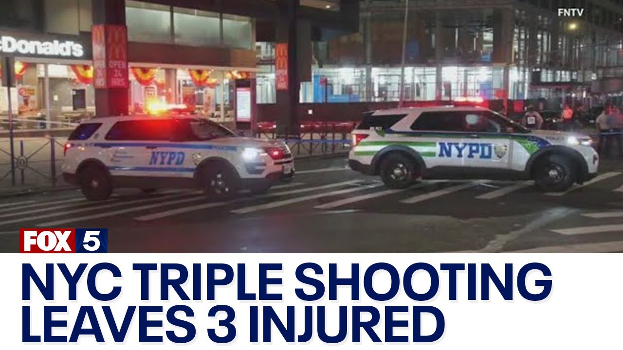 NYC triple shooting leaves 3 injured