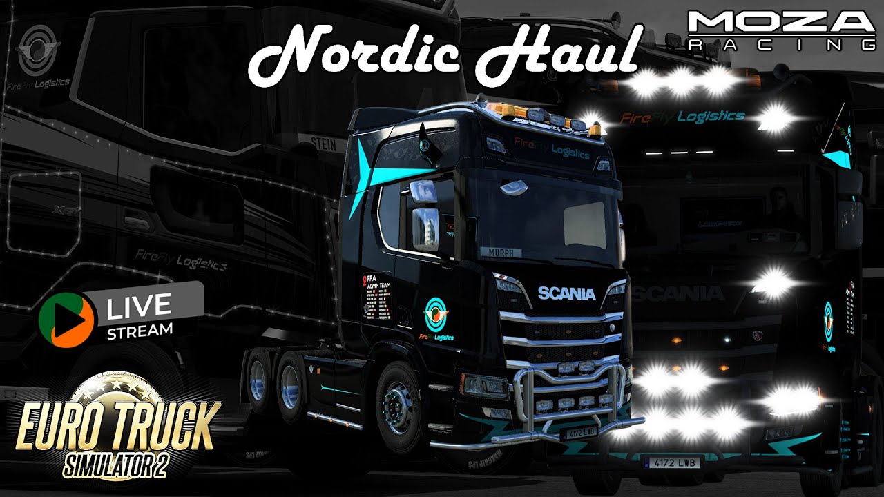 MOZA Truckin' Tuesday | Euro Truck Simulator 2 | Nordic Haul | Community Convoy 🚛❄️