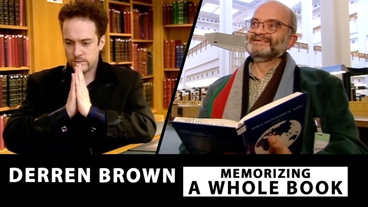 Memorizing A WHOLE Book | MIND CONTROL | Derren Brown