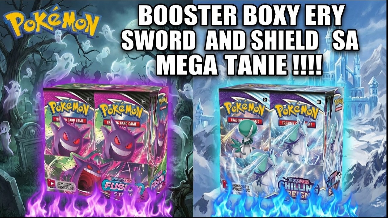 SWORD AND SHIELD BOOSTER BOXY POKEMON  MEGA POTENCJAL !!!!
