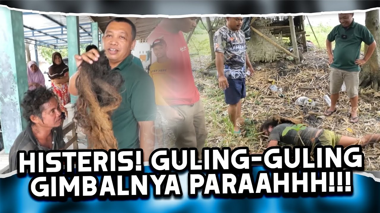 PRIA INI MENANGIS ❗️😱❓️TIDAK RELA RAMBUT GIMBALNYA DIPANGKAS