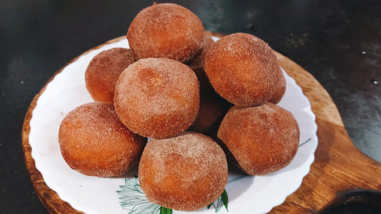 No Egg! Milky Donut Balls| Soft & fluffy Donut Ball recipe