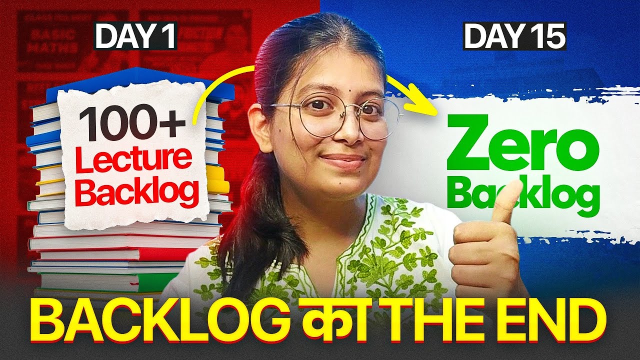 🚀From 100+ Backlog to ZERO in 15 Days💯 | Here's how I Did it ⁉️Scored 620 marks ✅ NEET 2026