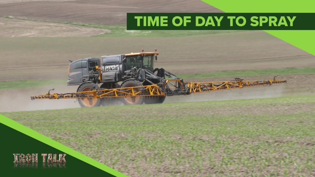 Iron Talk #1101 Time Of Day To Spray (Air Date 5-12-19)