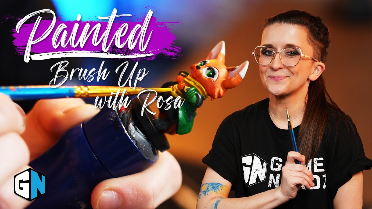 Applying Finishing Touches to Your Miniature  | Painted - Brush up with Rosa