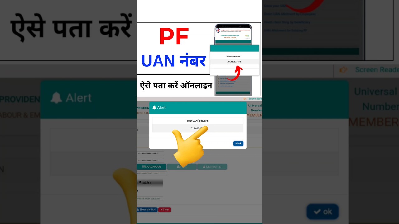 UAN number kaise pata kare online 2025 | PF uan number kaise pata kare | How to find/get pf uan no.