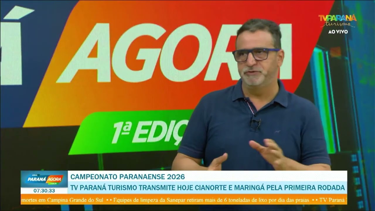 TV Paraná Turismo transmite hoje Cianorte e Maringá pela primeira rodada