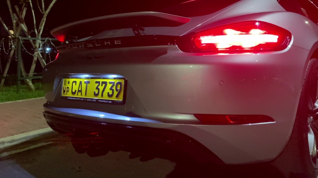 2017 Porsche 718 Cayman Gets Straight Piped (AWE Tuning)