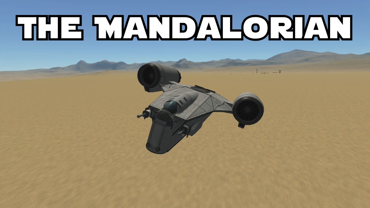 KSP - Star Wars The Mandalorian and Razor Crest