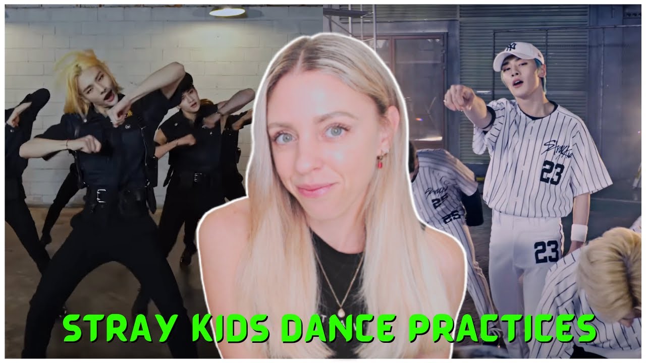 REACTING TO STRAY KIDS DANCE PRACTICES: My Pace | GDA | I Am You | Back Door | All In!