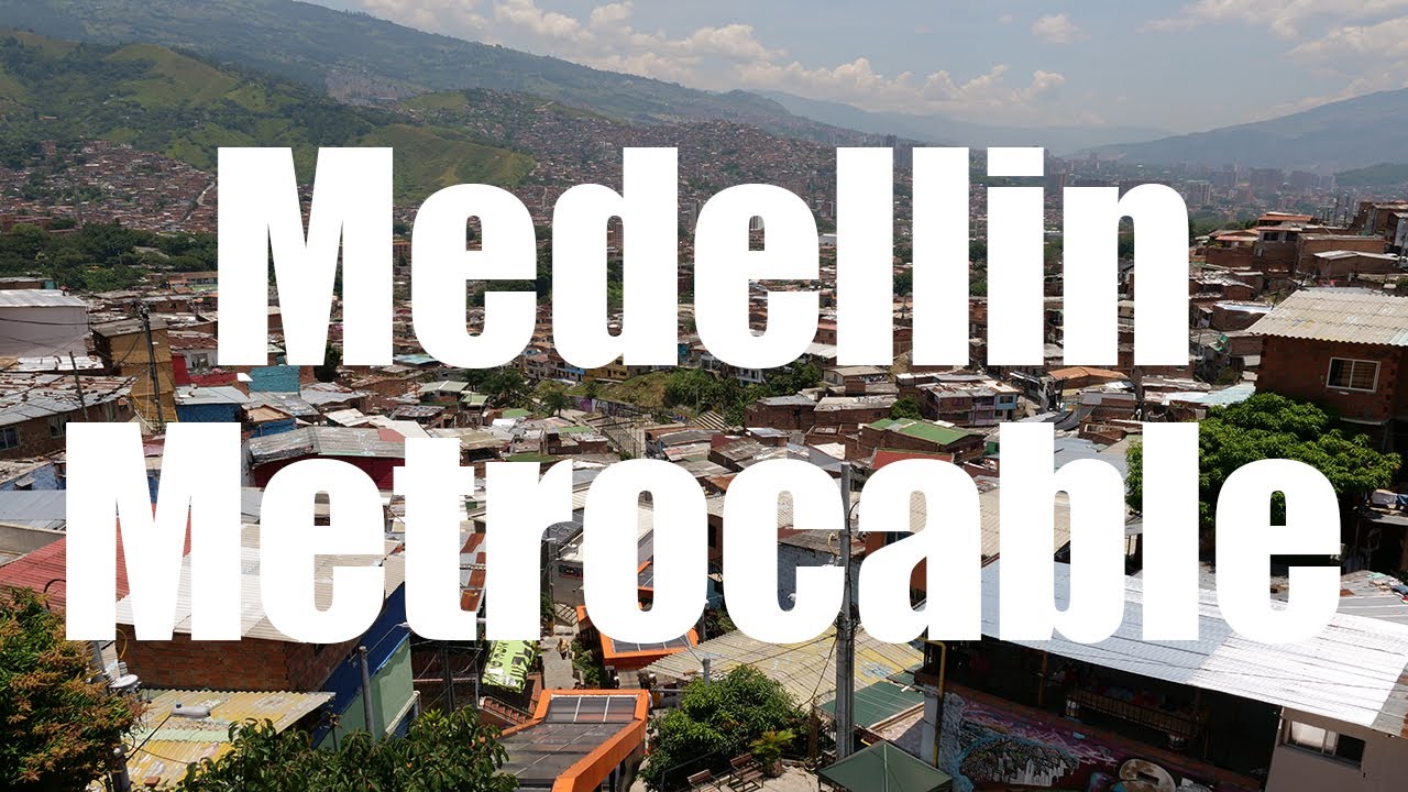 Metrocable Medellin, Colombia - GoPro 4K UHD -  Virtual Trip