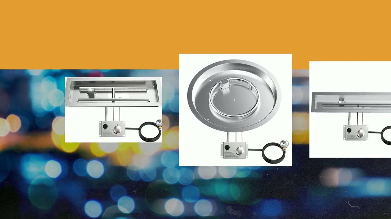 Fire Pit Drop in Burner Kit