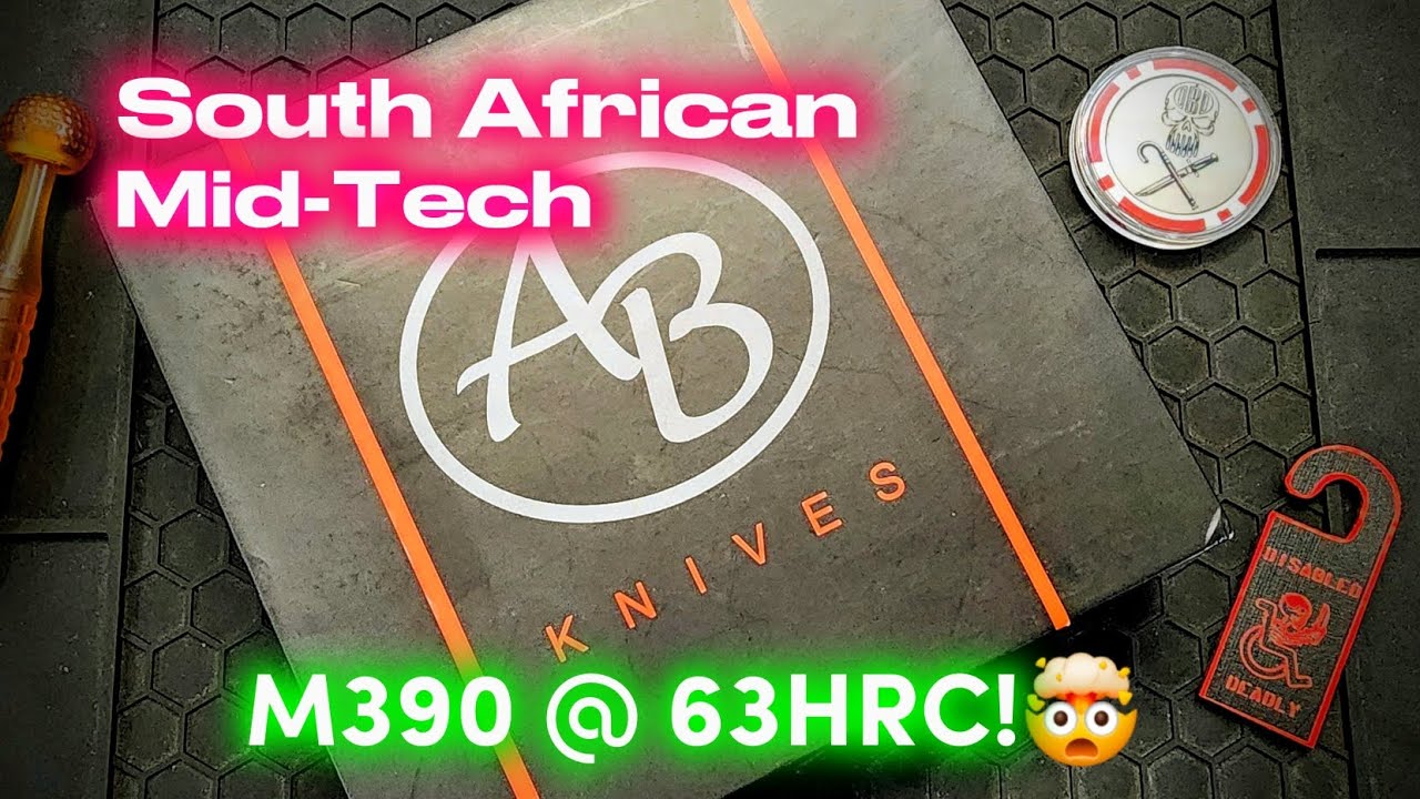 Обзор ножа AB Knives Turaco — ЛУЧШИЙ механизм фиксации ножа с помощью кнопки?! 🤯 | Южноафрикански...