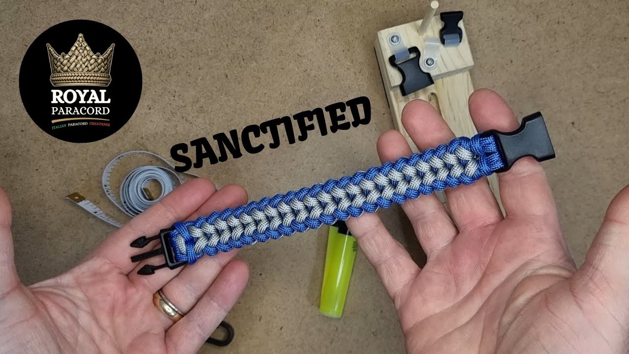 Bracciale Paracord SANCTIFIED Paracord Bracelet Tutorial