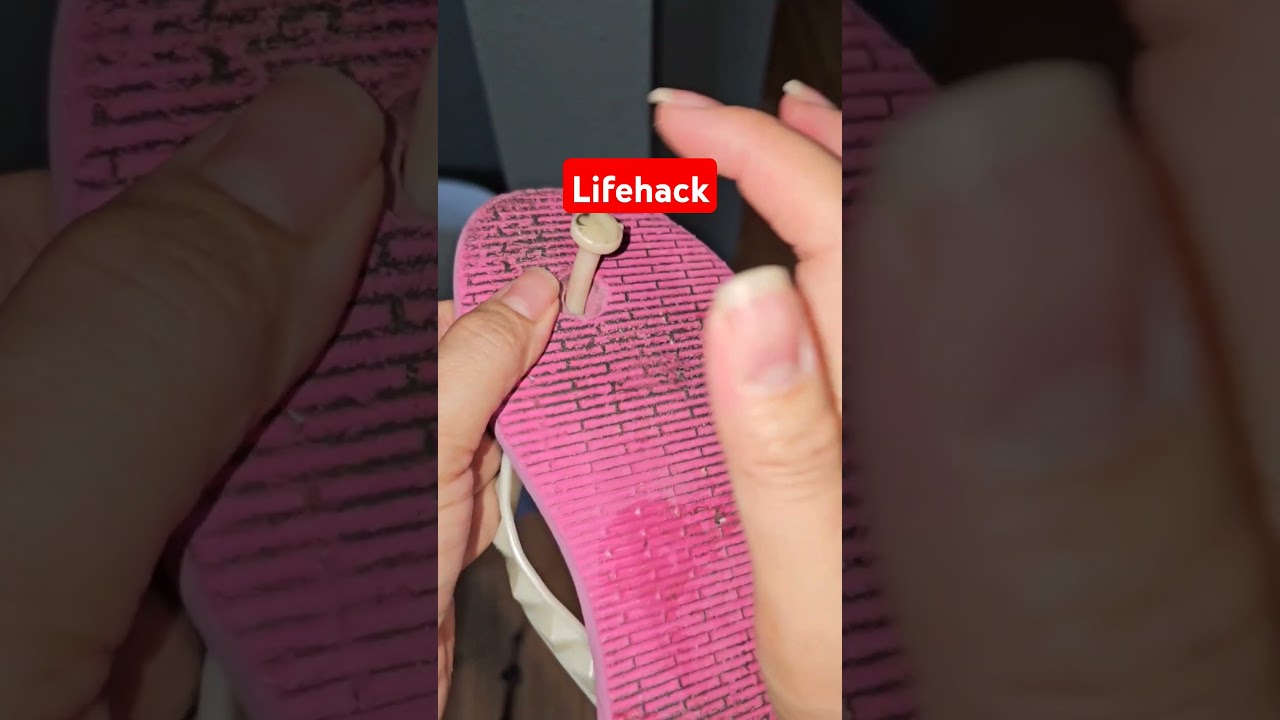 How to fix broken slippers | tips and tricks
