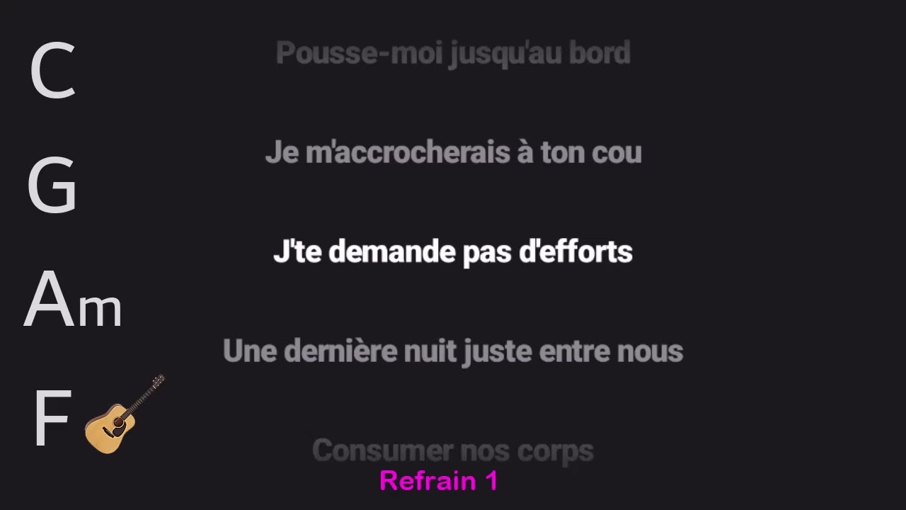 Blesse-Moi - Thérapie Taxi [avec Musique Originale en fond] - TUTO GUITARE SANS BLABLA