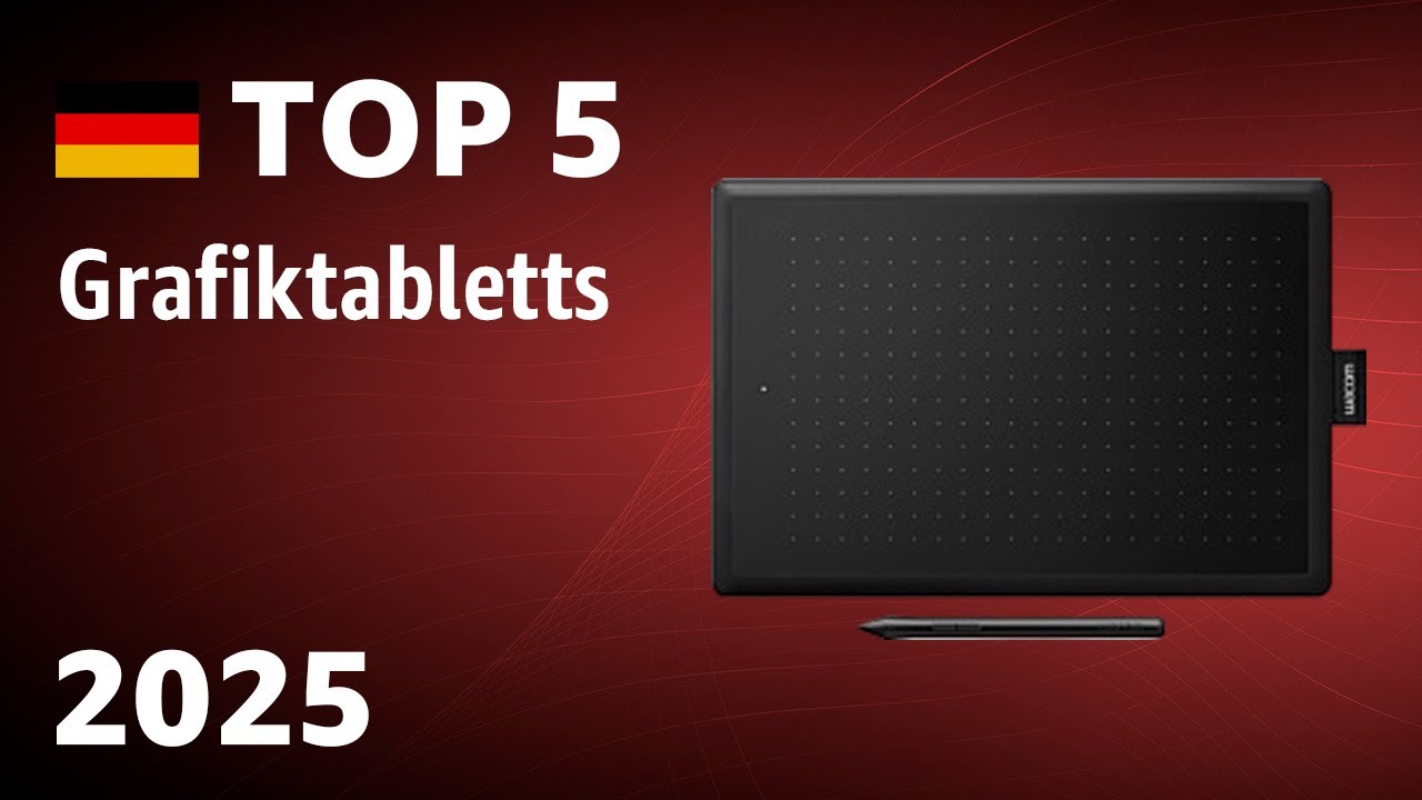TOP&mdash;5. Beste Grafiktabletts. Test & Vergleich 2025