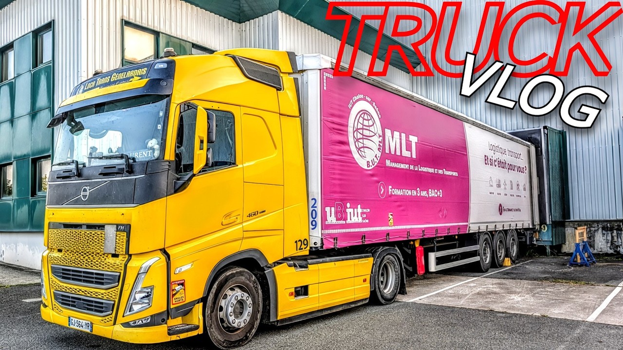 🇨🇵Truck vlog 🇨🇵🚚🚚 routier fran&ccedil;ais sur les belles routes de France