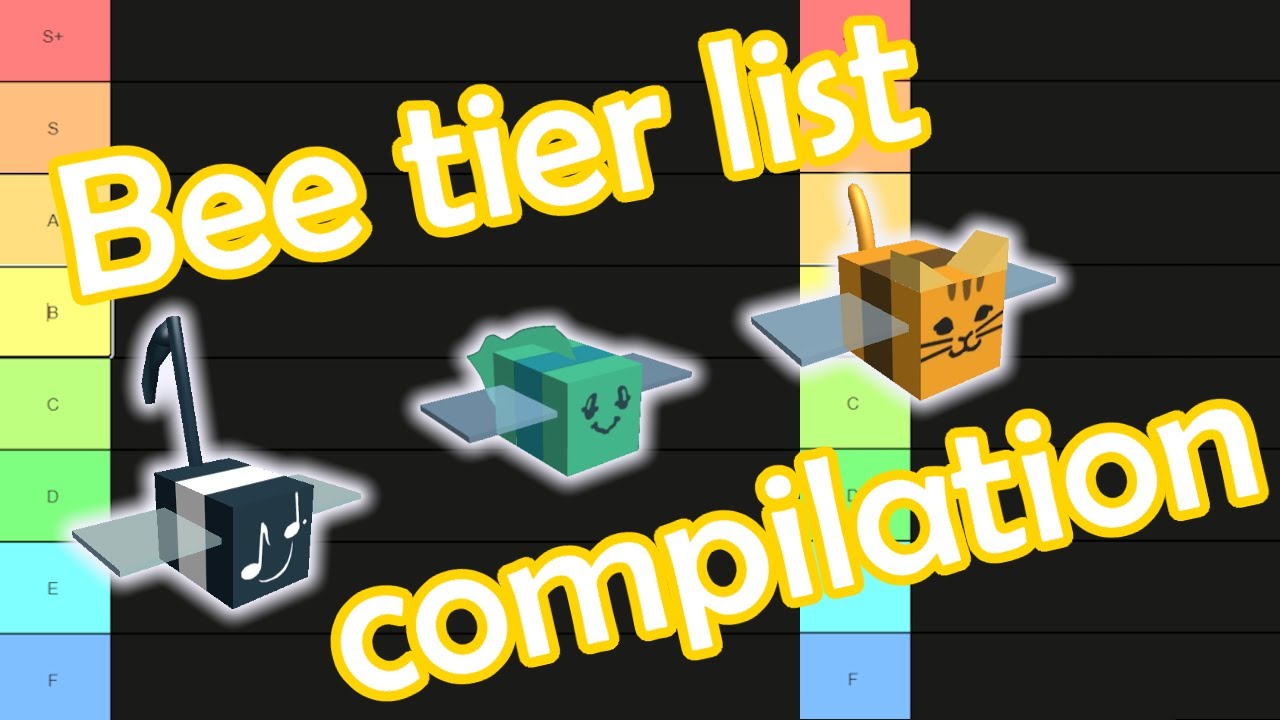Bee swarm tier list compilation