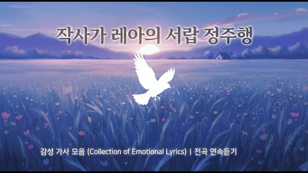 들판의 하얀 새를 따라 만난 신비한 상점 | 작사가 레아의 서랍 정주행 (연속재생)