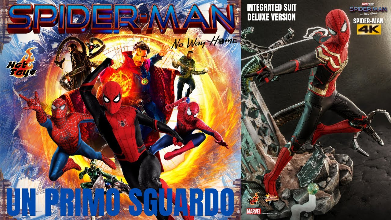 Hot Toys - Spider-man No Way Home - Integrated Suit - Un primo sguardo