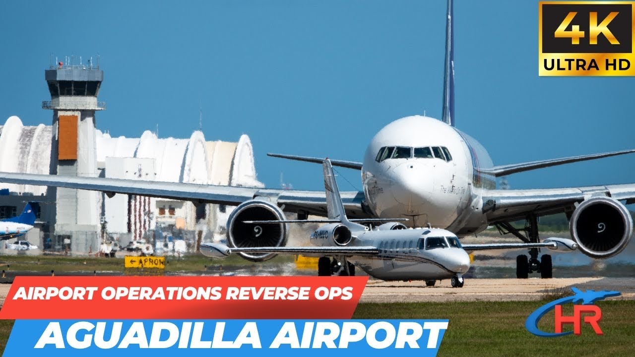 Aguadilla Airport's Cargo Operations: King Air Customs in Action