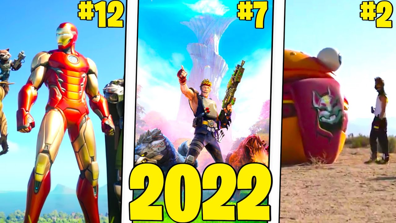 LE MIE STAGIONI DI FORTNITE DALLA PEGGIORE ALLA MIGLIORE [2022]