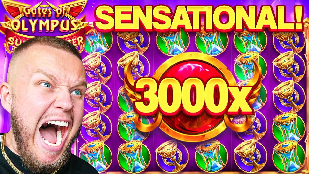 I FORGOT HOW GOOD GATES OF OLYMPUS SUPER SCATTER IS! (Big Slot Win!)