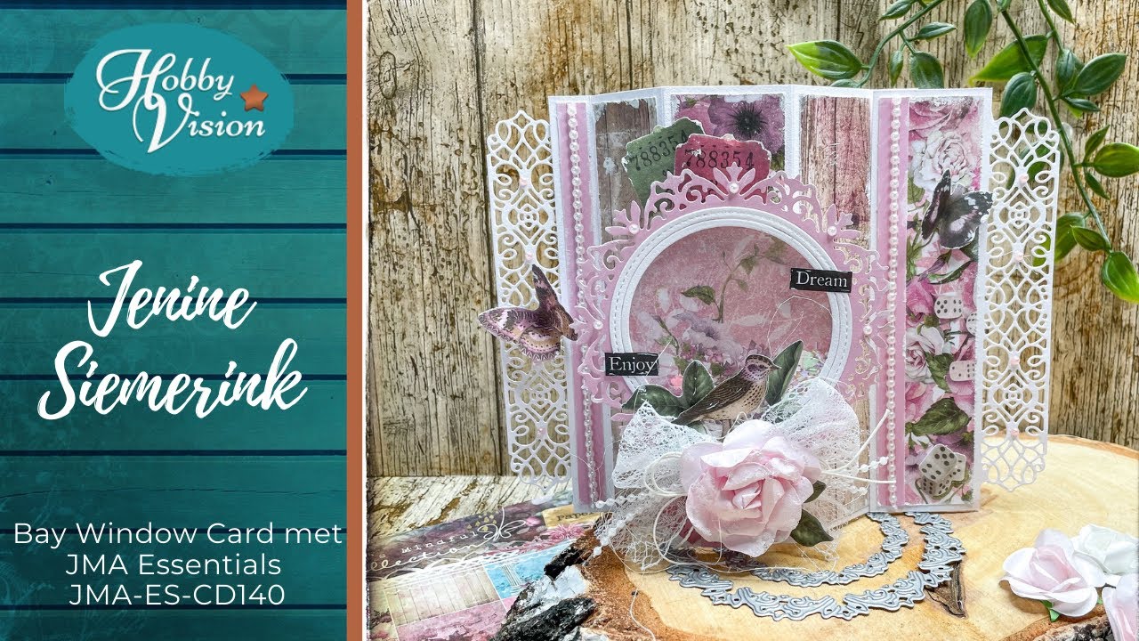 FBLive - JMA Essentials Demodag - Bay Window card met Circle Frames JMA-ES-CD140