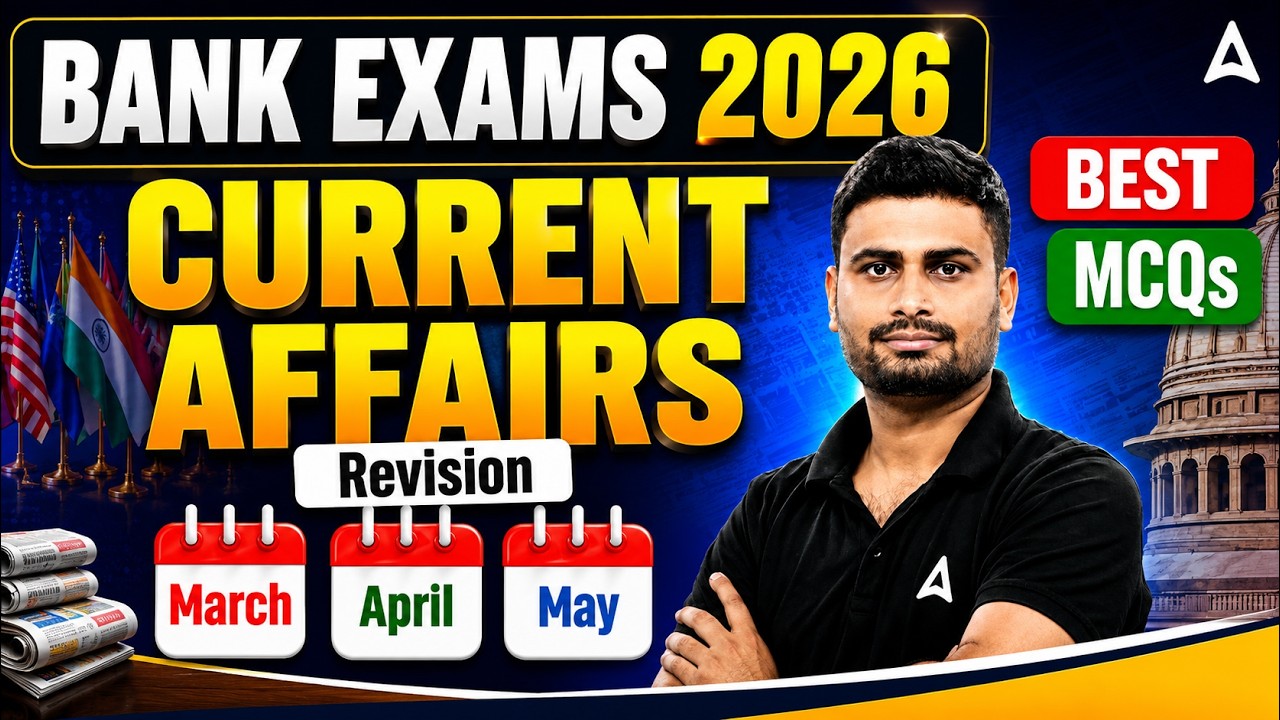 Last 3 Months Current Affairs 2026 | March, April, May Best MCQs | By Vaibhav Srivastava
