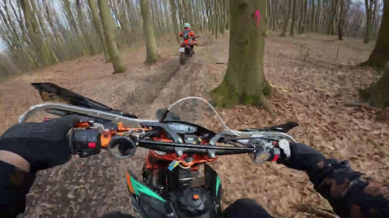 Sunday Enduro Ride in Early Spring Forest | Kovi Advance 300 & Voge 300 Rally | Mount Berekavytsya