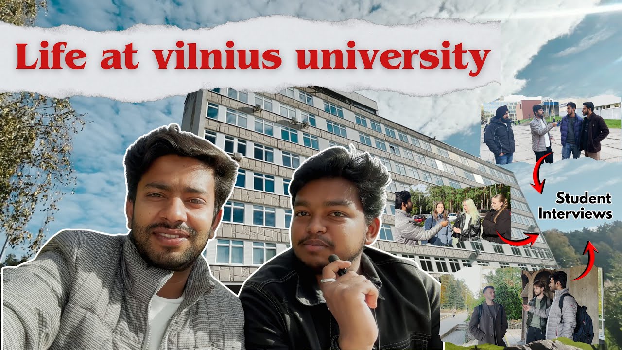 Life at Vilnius University 🇱🇹 | Real Student Opinions + Campus Tour (International Student Vlog)