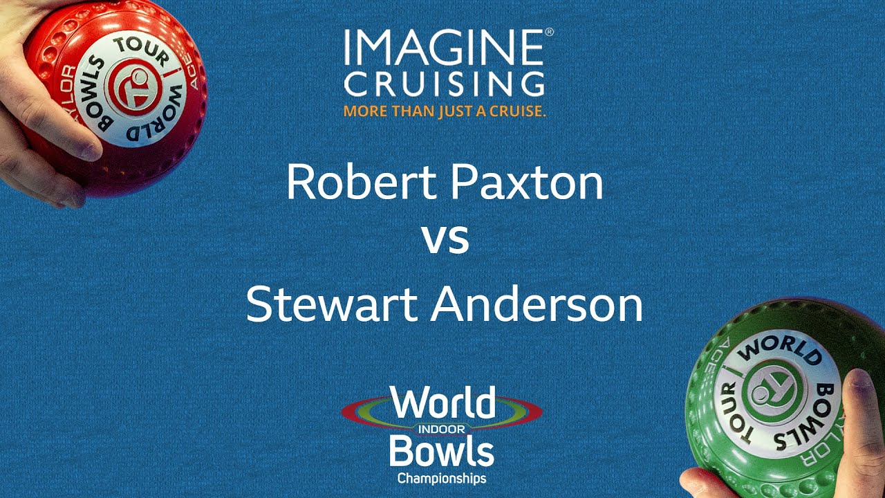 World Indoor Bowls Championship 2024 Robert Paxton vs Stewart Anderson - Day 15 Match 2