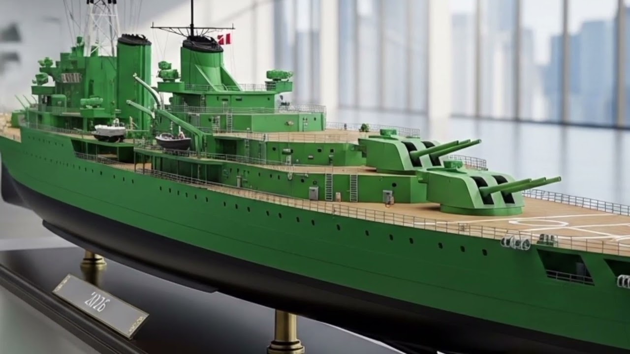 2026 HMS Belfast REBORN – 45,000HP Naval Beast with 38 Knots Top Speed?!