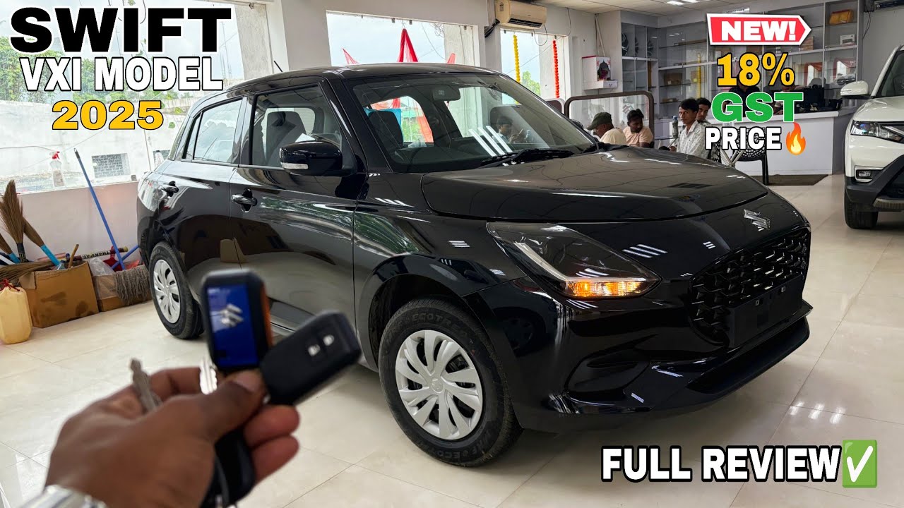 Maruti Suzuki Swift vxi Model 2025 New GST ✅ Price Swift vxi Features, Details, Full Review